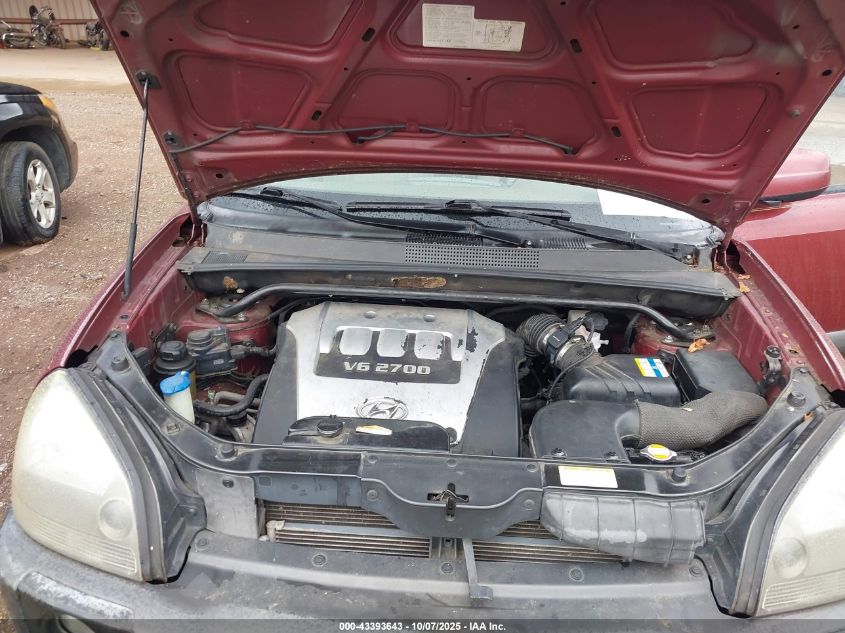 2006 Hyundai Tucson Gls/Limited VIN: KM8JN12D16U370270 Lot: 43393643