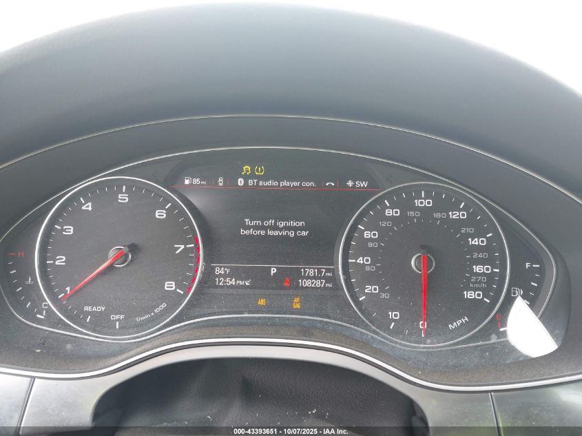 2017 Audi A6 2.0T Premium VIN: WAUF8AFC7HN053770 Lot: 43393651