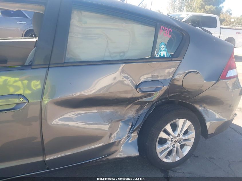 2012 Honda Insight Ex VIN: JHMZE2H71CS003566 Lot: 43393657