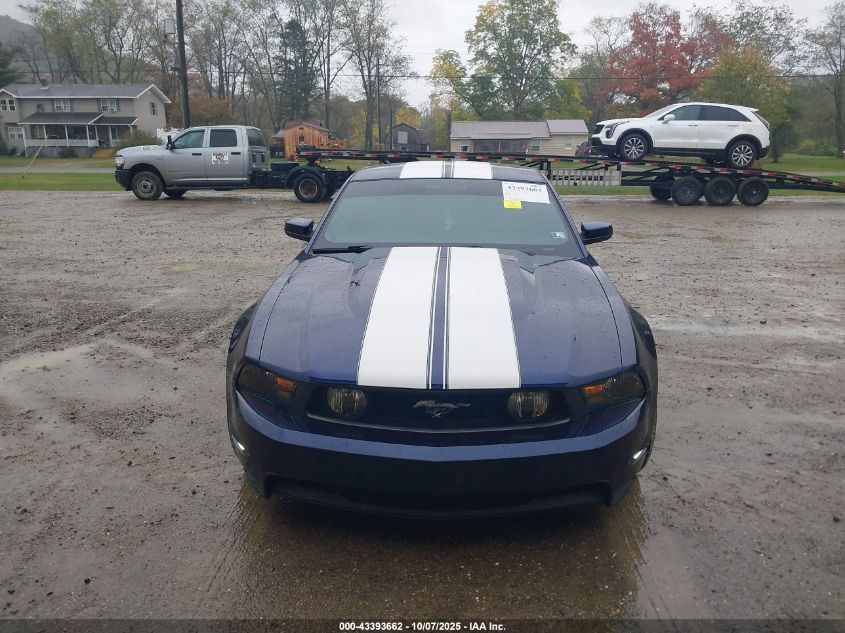 2011 Ford Mustang Gt Premium VIN: 1ZVBP8CF6B5143654 Lot: 43393662