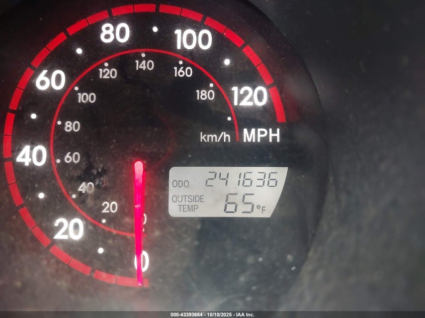 2007 Toyota Matrix Xr VIN: 2T1KR32E17C650545 Lot: 43393684