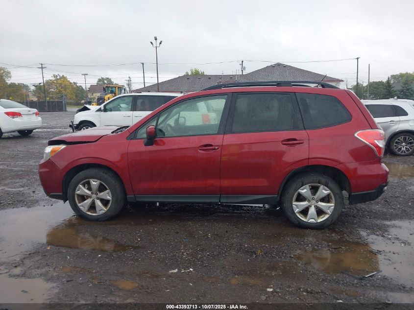 2014 Subaru Forester 2.5I Premium VIN: JF2SJAEC8EH523789 Lot: 43393713