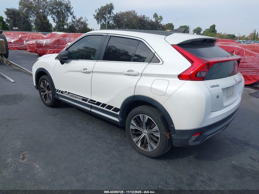 Vin: ja4at5aaxjz044952, lot: 43888493, mitsubishi eclipse cross sel 20183
