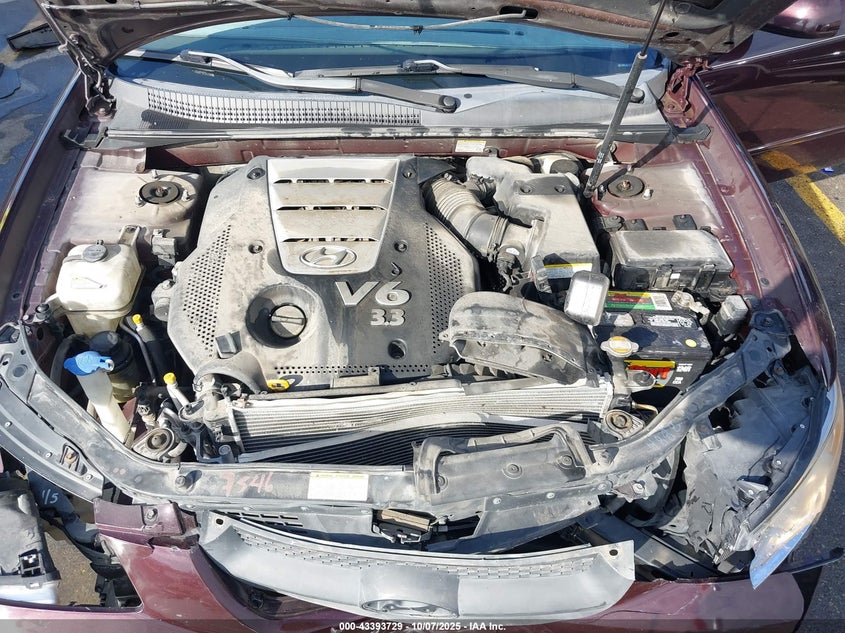 2006 Hyundai Sonata Gls V6/Lx V6 VIN: 5NPEU46F86H102638 Lot: 43393729