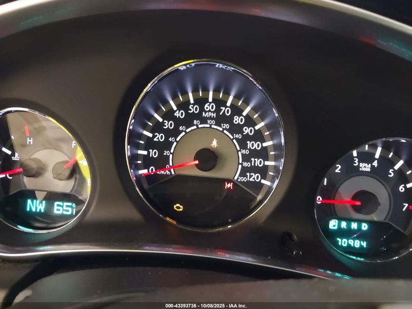 2011 Chrysler 200 Touring VIN: 1C3BC1FB5BN611389 Lot: 43393736