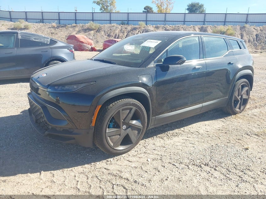 Vin: vcf1zbu27pg004999, lot: 43888502, fisker ocean one 20232