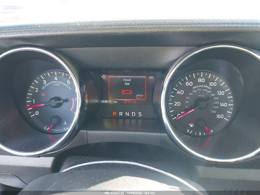 2016 Ford Mustang V6 VIN: 1FA6P8AM7G5301910 Lot: 43393740