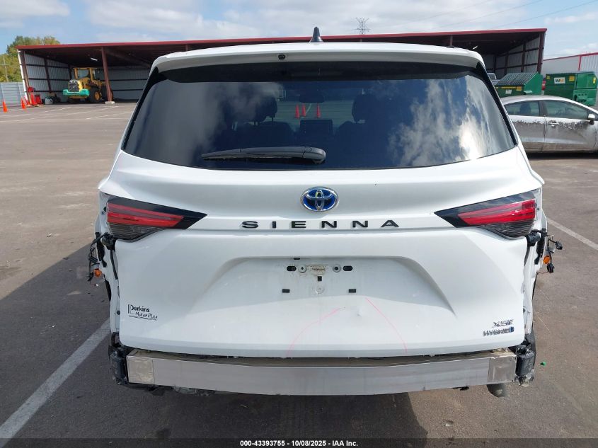 2024 Toyota Sienna Xse VIN: 5TDXRKEC6RS188035 Lot: 43393755