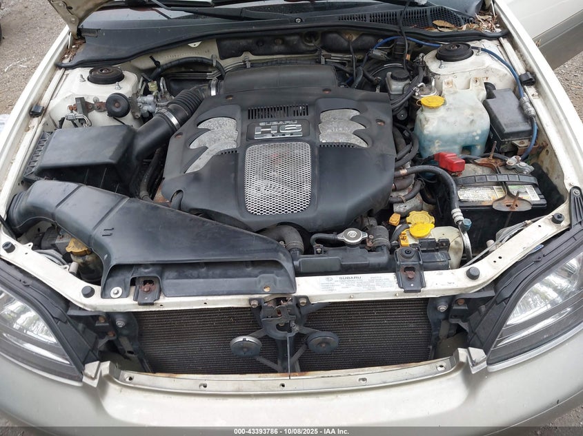 2001 Subaru Outback H6-3.0 VIN: 4S3BH806117644314 Lot: 43393786