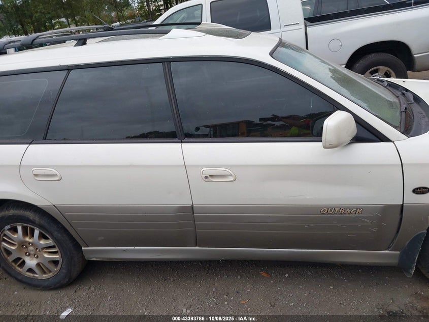 2001 Subaru Outback H6-3.0 VIN: 4S3BH806117644314 Lot: 43393786