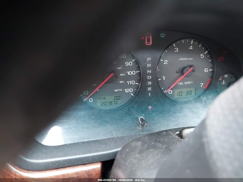 2001 Subaru Outback H6-3.0 VIN: 4S3BH806117644314 Lot: 43393786