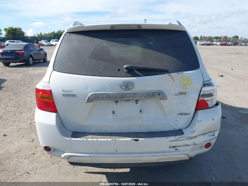 2008 Toyota Highlander Limited VIN: JTEES42A382060315 Lot: 43393794