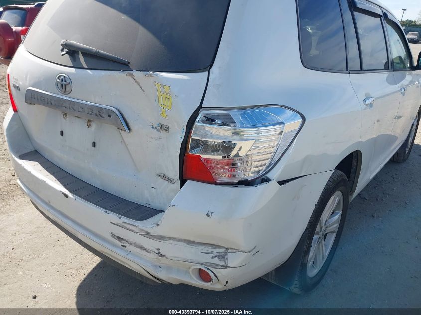 2008 Toyota Highlander Limited VIN: JTEES42A382060315 Lot: 43393794