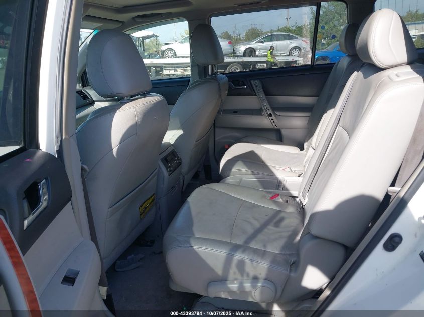 2008 Toyota Highlander Limited VIN: JTEES42A382060315 Lot: 43393794