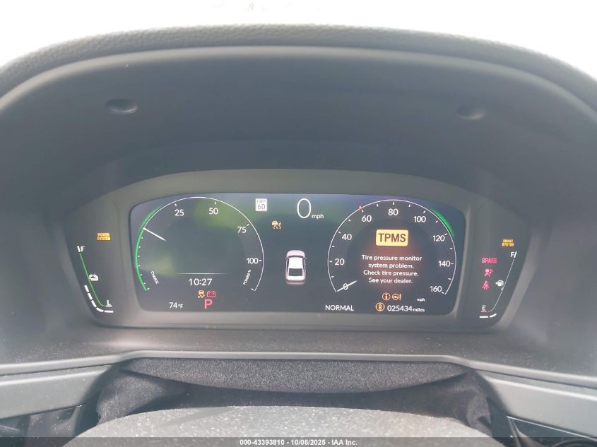 2024 Honda Accord Hybrid Ex-L VIN: 1HGCY2F66RA061035 Lot: 43393810