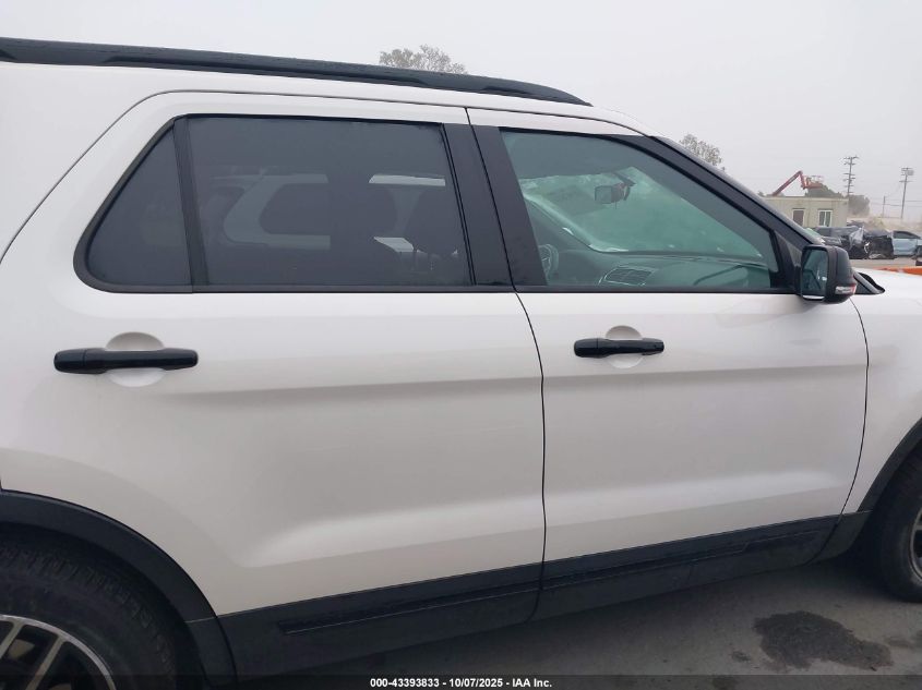 2017 Ford Explorer Sport VIN: 1FM5K8GT8HGE24250 Lot: 43393833