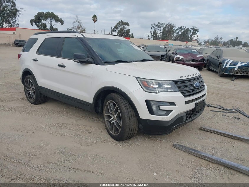 Vin: 1fm5k8gt8hge24250, lot: 43888598, ford explorer sport 2017 img_1
