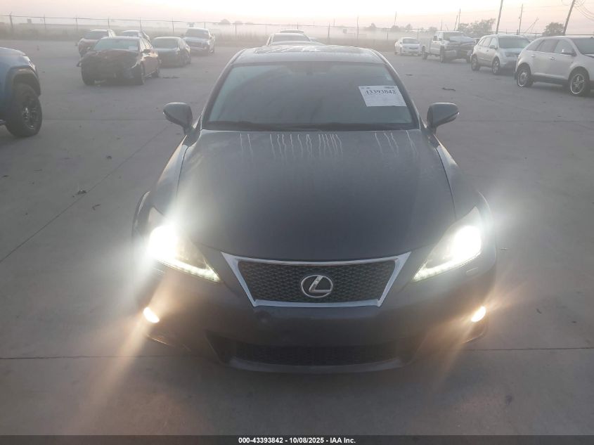 2012 Lexus Is 350 VIN: JTHBE5C28C5029708 Lot: 43393842