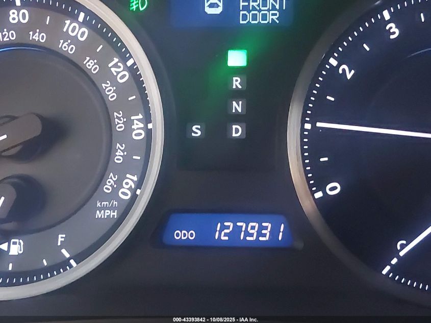 2012 Lexus Is 350 VIN: JTHBE5C28C5029708 Lot: 43393842