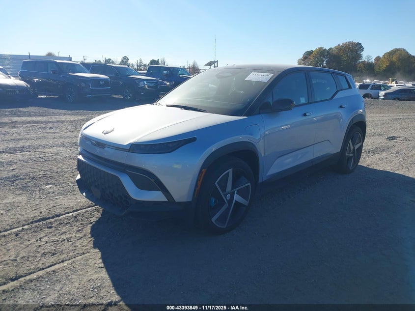 Vin: vcf1zbu29pg003935, lot: 43888614, fisker ocean one 20232
