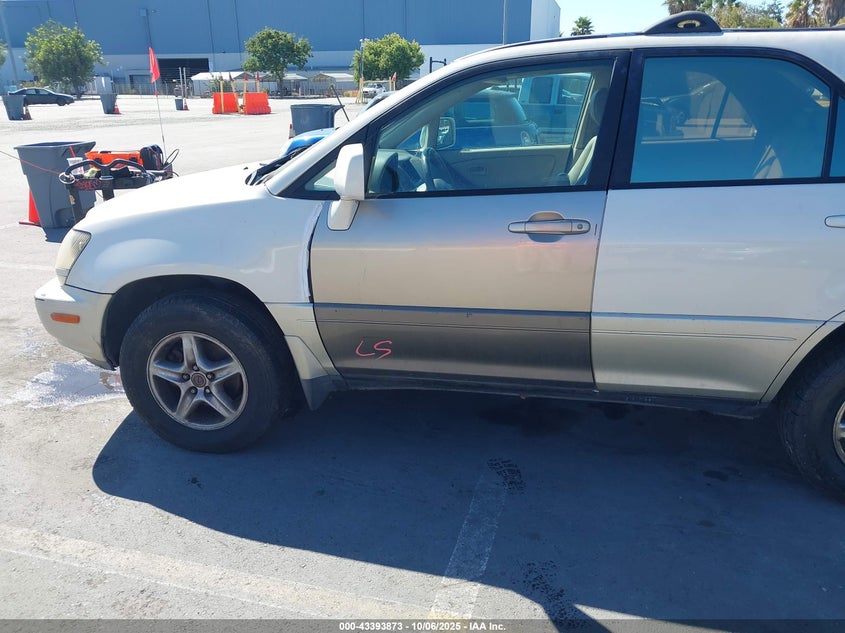 2000 Lexus Rx 300 VIN: JT6GF10U6Y0070014 Lot: 43393873