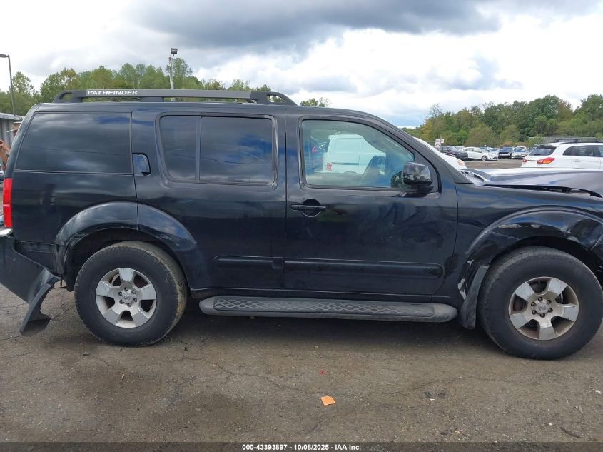 2006 Nissan Pathfinder Se VIN: 5N1AR18W76C669703 Lot: 43393897