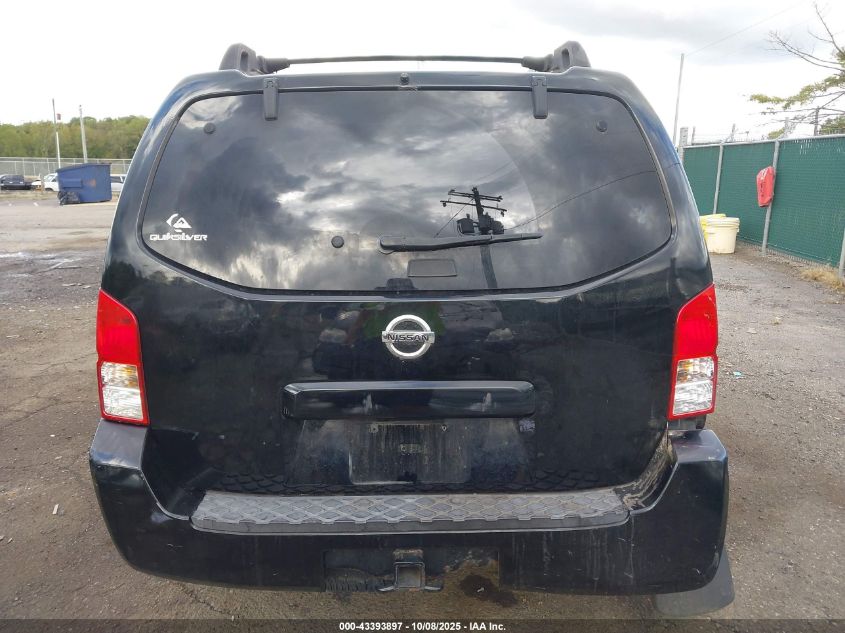 2006 Nissan Pathfinder Se VIN: 5N1AR18W76C669703 Lot: 43393897