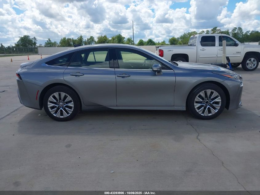 2022 Toyota Mirai Xle VIN: JTDAAAAAONA004159 Lot: 43393906