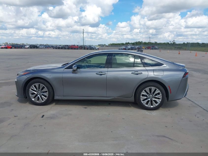 2022 Toyota Mirai Xle VIN: JTDAAAAAONA004159 Lot: 43393906