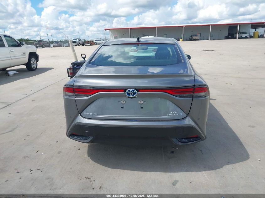 2022 Toyota Mirai Xle VIN: JTDAAAAAONA004159 Lot: 43393906