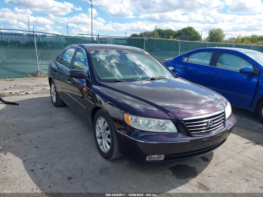 KMHFC46F37A181888 2007 Hyundai Azera Limited/Se auction photo 1