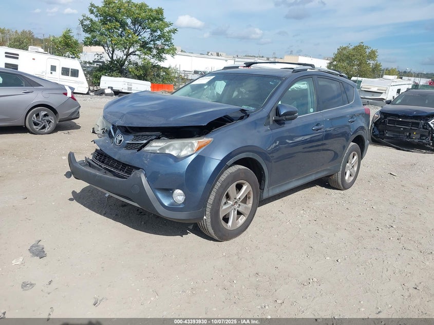 2014 TOYOTA RAV4 XLE 2T3RFREV7EW132917