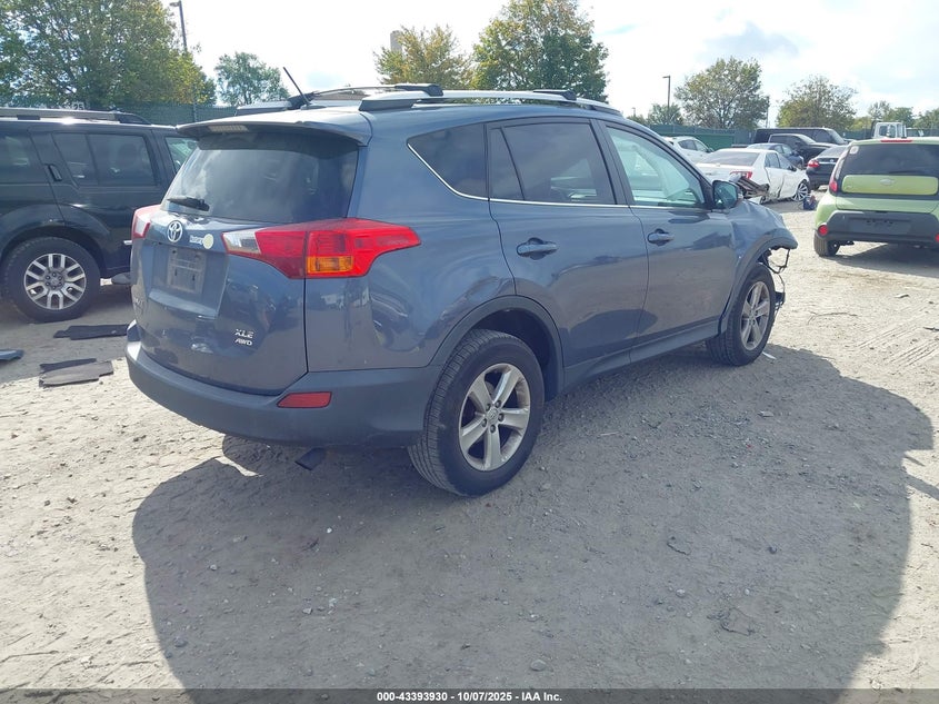 2014 TOYOTA RAV4 XLE 2T3RFREV7EW132917