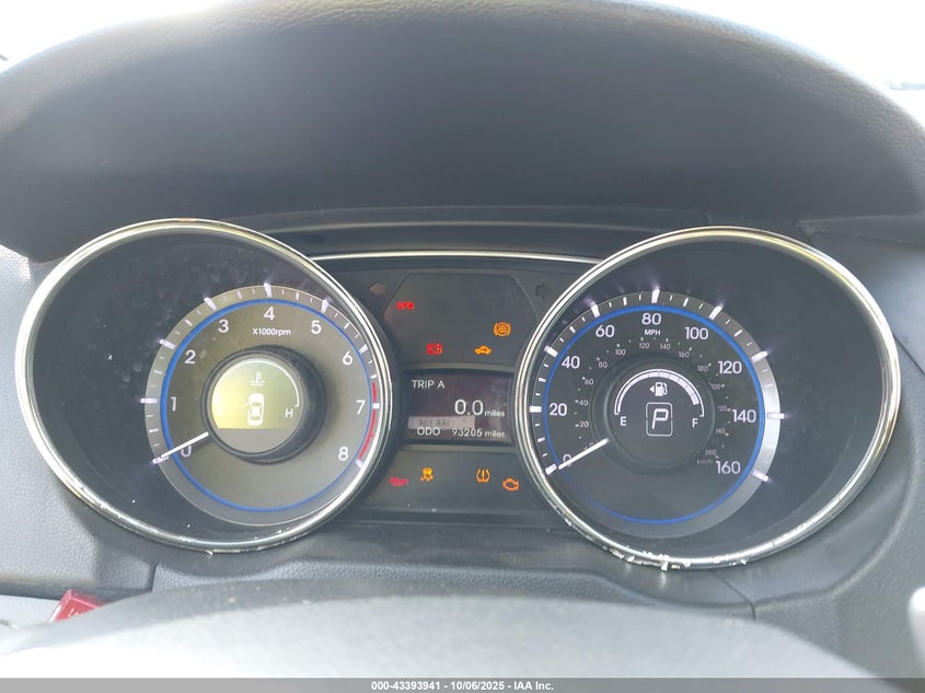 2012 Hyundai Sonata Se VIN: 5NPEC4AC2CH447563 Lot: 43393941