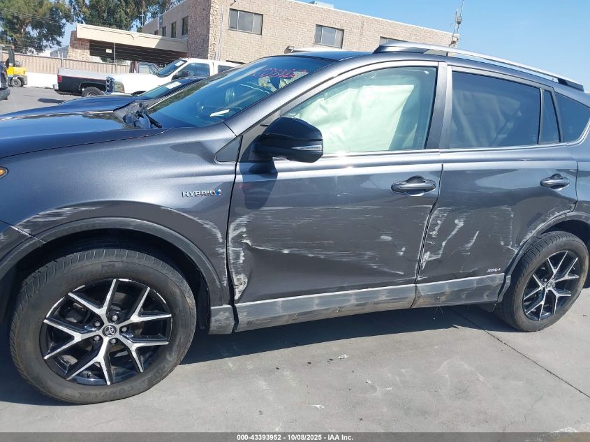 2017 Toyota Rav4 Hybrid Se VIN: JTMJJREV9HD129577 Lot: 43393952