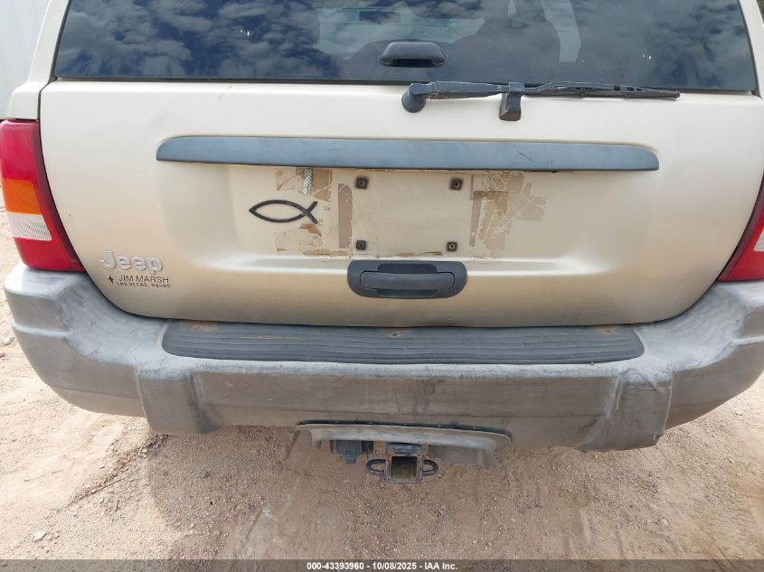 1999 Jeep Grand Cherokee Laredo VIN: 1J4G258S5XC601631 Lot: 43393960