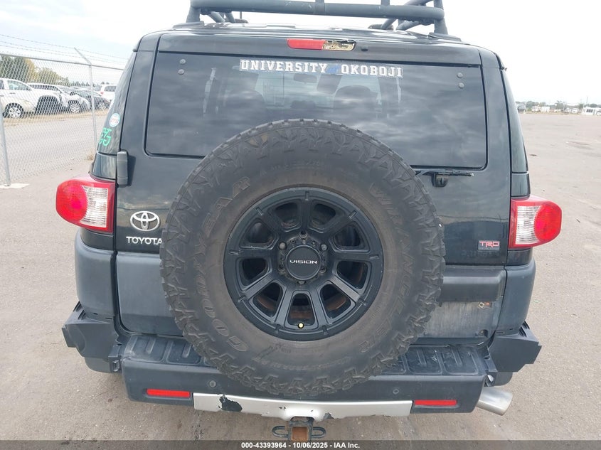 2007 Toyota Fj Cruiser VIN: JTEBU11F470070760 Lot: 43393964