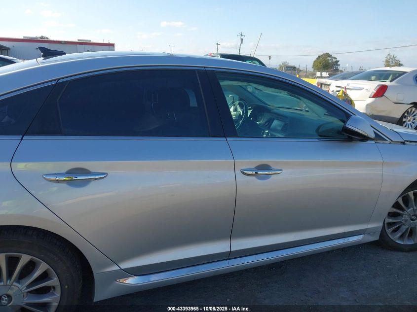 2015 Hyundai Sonata Limited VIN: 5NPE34AFXFH220233 Lot: 43393965