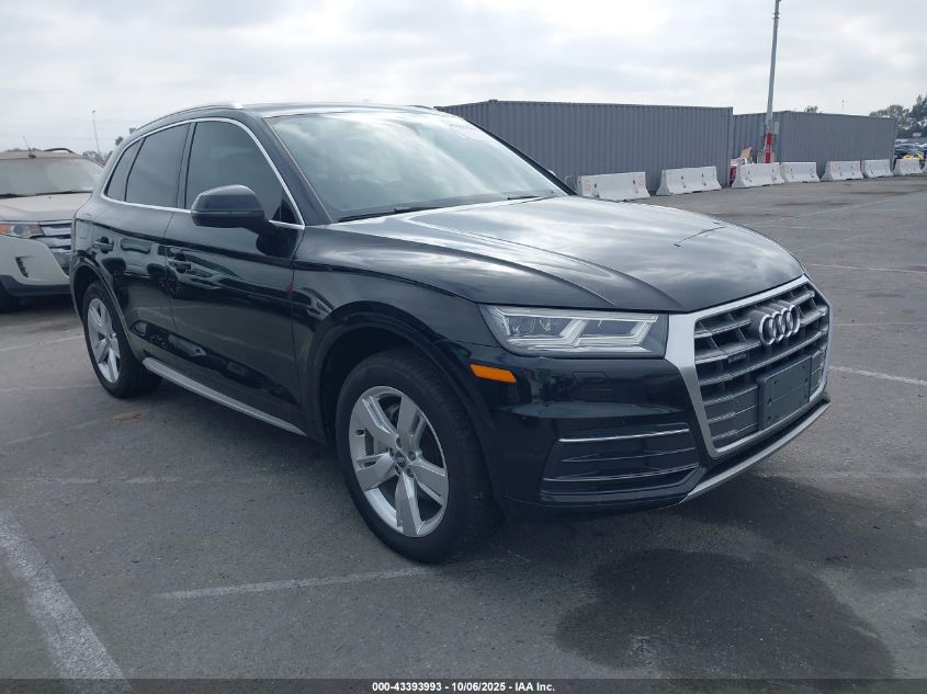 2018 Audi Q5 2.0T Premium/2.0T Tech Premium VIN: WA1BNAFY2J2022286 Lot: 43393993