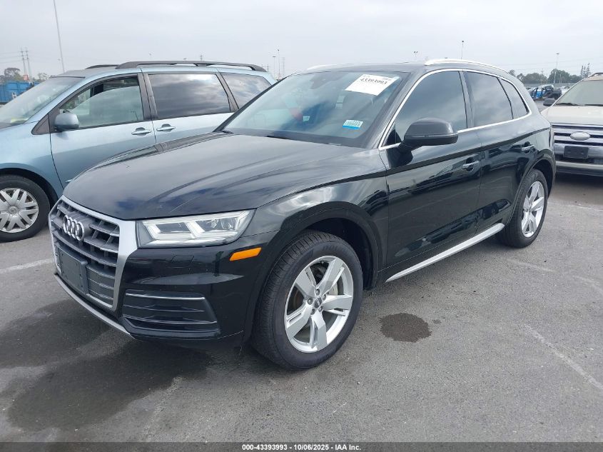 2018 Audi Q5 2.0T Premium/2.0T Tech Premium VIN: WA1BNAFY2J2022286 Lot: 43393993