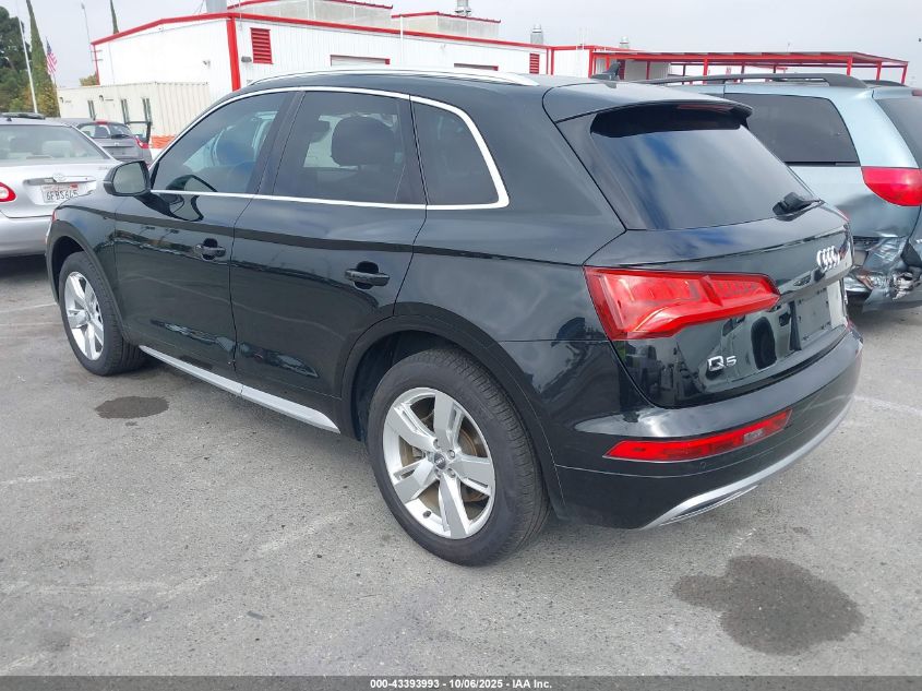 2018 Audi Q5 2.0T Premium/2.0T Tech Premium VIN: WA1BNAFY2J2022286 Lot: 43393993