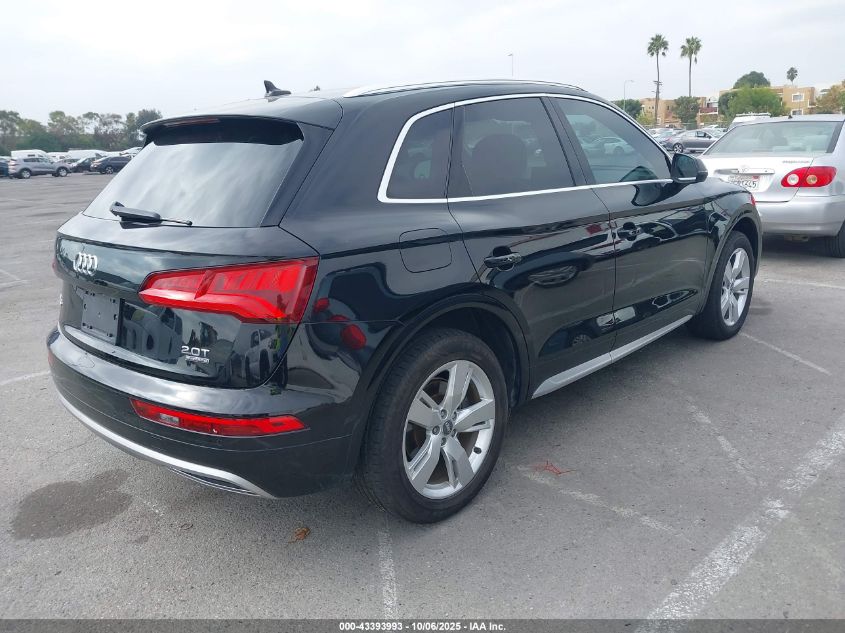 2018 Audi Q5 2.0T Premium/2.0T Tech Premium VIN: WA1BNAFY2J2022286 Lot: 43393993