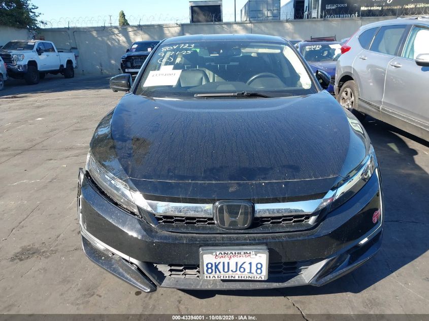 2018 Honda Clarity Plug-In Hybrid Touring VIN: JHMZC5F30JC004853 Lot: 43394001