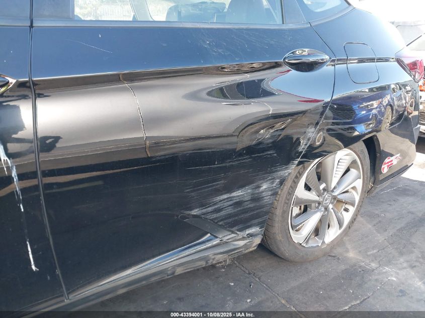 2018 Honda Clarity Plug-In Hybrid Touring VIN: JHMZC5F30JC004853 Lot: 43394001