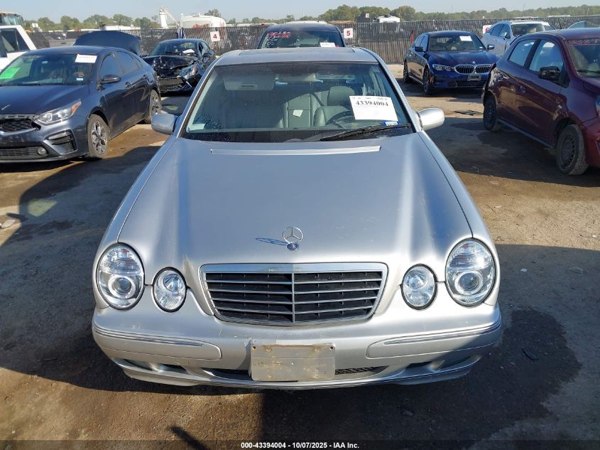 2001 Mercedes-Benz E 320 VIN: WDBJF65J31B250070 Lot: 43394004