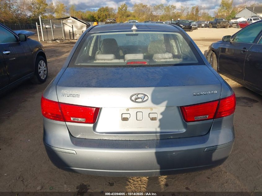 2009 Hyundai Sonata Gls VIN: 5NPET46C39H524779 Lot: 43394005