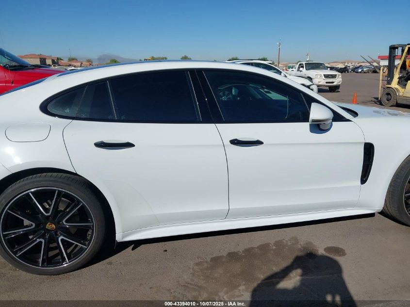 2018 Porsche Panamera 4S VIN: WP0AB2A71JL136806 Lot: 43394010