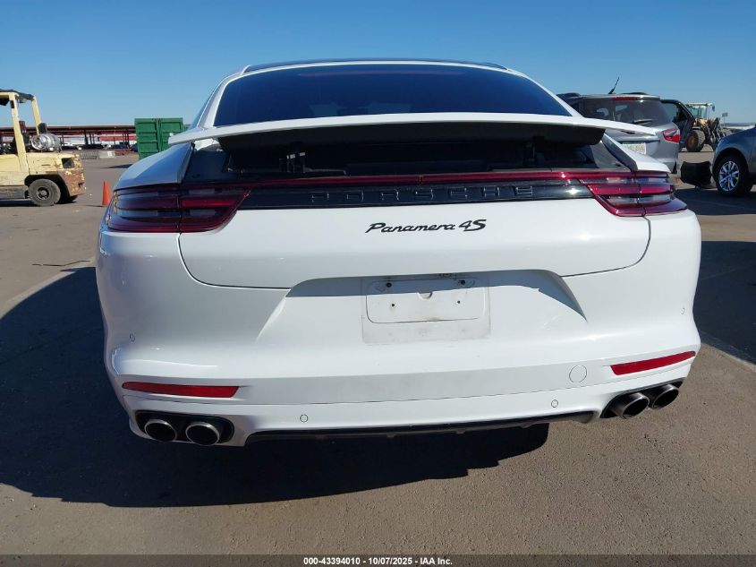 2018 Porsche Panamera 4S VIN: WP0AB2A71JL136806 Lot: 43394010