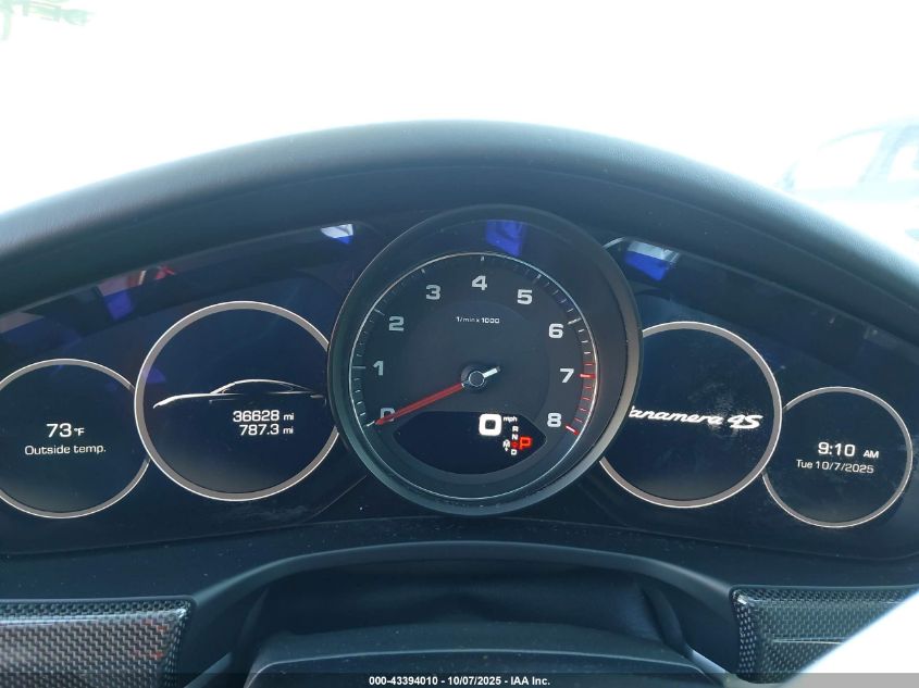 2018 Porsche Panamera 4S VIN: WP0AB2A71JL136806 Lot: 43394010