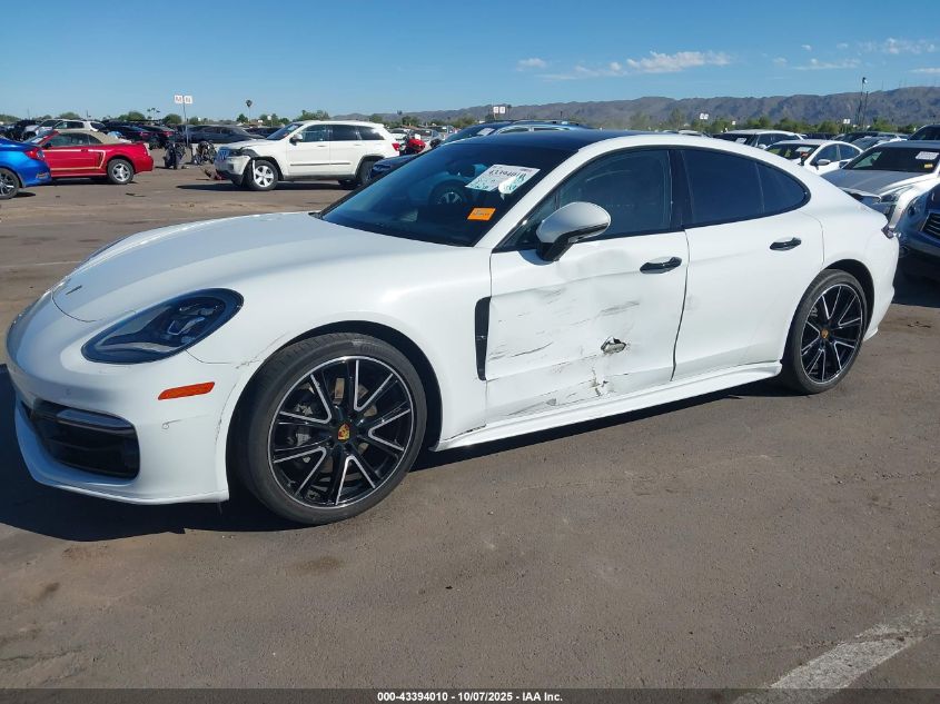 2018 Porsche Panamera 4S VIN: WP0AB2A71JL136806 Lot: 43394010